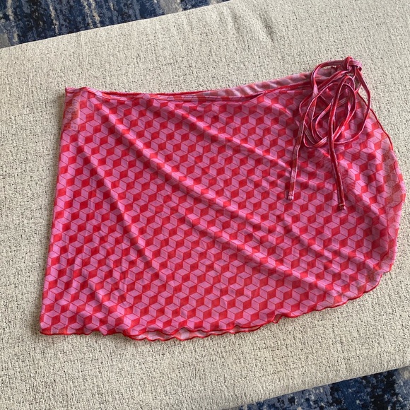 Wrap Skirt Beach Cover Up Jessica Simpson - Picture 1 of 3